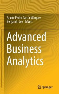 portada Advanced Business Analytics (en Inglés)