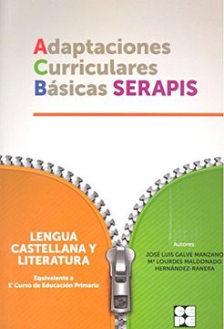 portada Adaptaciones Curriculares Básicas Serapis. Lengua Castellana y Literatura, 1 Educación Primaria