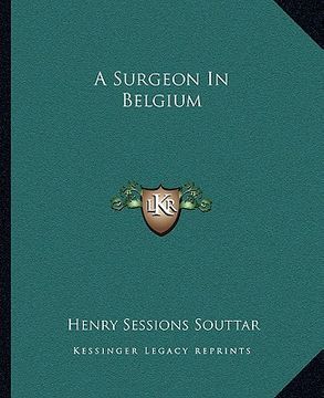 portada a surgeon in belgium (en Inglés)