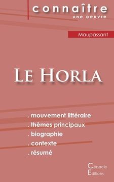 portada Fiche de lecture Le Horla de Maupassant (analyse littéraire de référence et résumé complet) (en Francés)