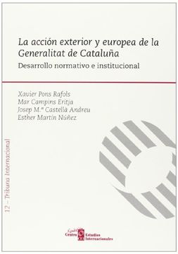 portada Acción Exterior Y Europea De La Generalitat De Cataluña