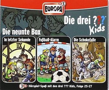 portada Die Drei?   Kids. 3er box Folgen 25 - 27 (Drei Fragezeichen) 3 cds