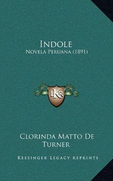 portada Indole: Novela Peruana (1891)