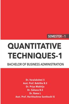 portada Quantitative Techniques – 1: 1 Semester – bba (in English)