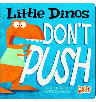 portada little dinos don't push (in English)