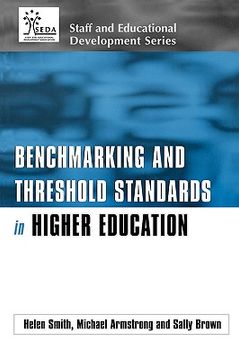 portada benchmark & threshold standards in higher education