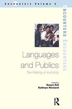 portada Languages and Publics: The Making of Authority (en Inglés)