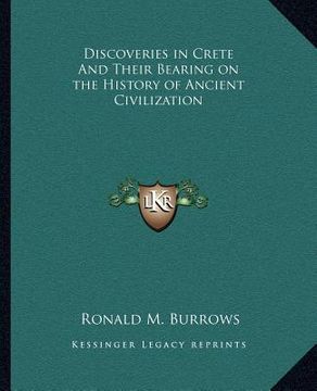 portada discoveries in crete and their bearing on the history of ancient civilization (en Inglés)