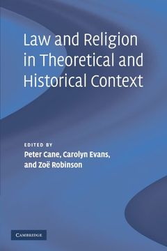 portada Law and Religion in Theoretical and Historical Context (en Inglés)