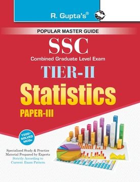 portada Ssc: Combined Graduate Level TierII (PaperIII) Statistics Exam Guide (en Inglés)