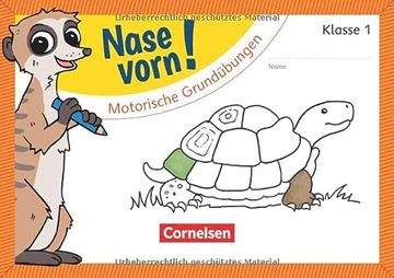 portada Nase Vorn! - Erstlesen / 1. Schuljahr - Motorische Grundübungen: Übungsheft (in German)