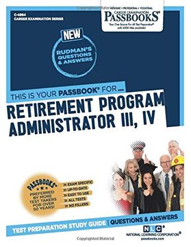 portada Retirement Program Administrator Iii, iv (in English)