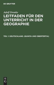 portada Deutschland. (Quinta und Obertertia) (German Edition) [Hardcover ] (en Alemán)