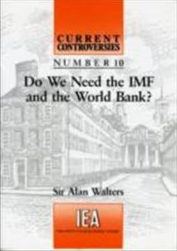 portada do we need the imf and the world bank? (in English)