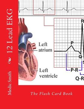 portada 12 Lead EKG: The Flash Card Book (en Inglés)