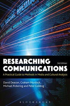 portada Researching Communications: A Practical Guide to Methods in Media and Cultural Analysis 