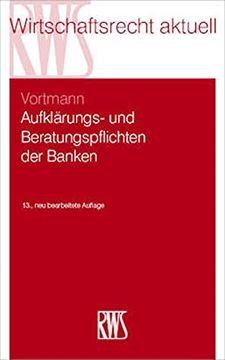 portada Aufklärungs- und Beratungspflichten der Banken (en Alemán)