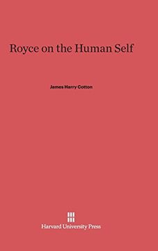 portada Royce on the Human Self (en Inglés)