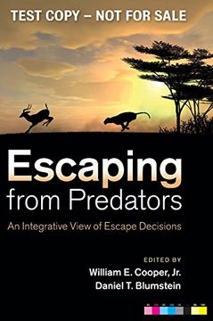 portada Escaping From Predators (en Inglés)
