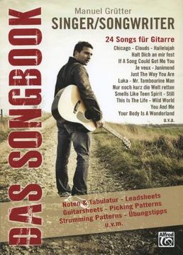 portada Singer/Songwriter - Das Songbook: 24 Songs für Gitarre (in German)