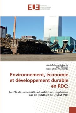 portada Environnement, économie et développement durable en RDC (in French)