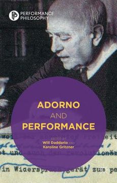 portada Adorno and Performance (en Inglés)
