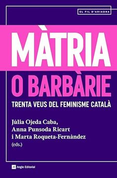 portada Matria o Barbarie (in Catalá)