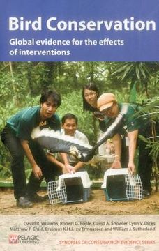 portada Bird Conservation: Global evidence for the effects of interventions (in English)