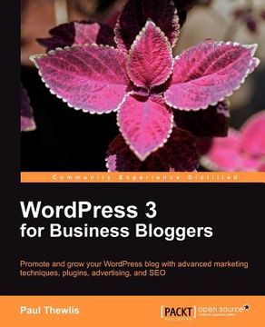 portada wordpress 3 for business bloggers (en Inglés)