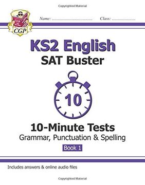 portada KS2 English SAT Buster 10-Minute Tests: Grammar, Punctuation & Spelling Book 1 (for the 2018 tests)