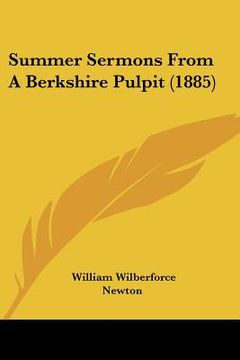 portada summer sermons from a berkshire pulpit (1885) (in English)
