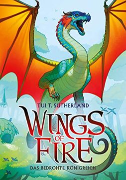portada Wings of Fire 3: Das Bedrohte Königreich - die #1 new York Times Bestseller-Reihe: Das Bedrohte Königreich - die Ny-Times Bestseller Drachen-Saga (in German)
