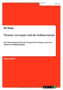 portada Thomas von Aquin und der bellum iustum (German Edition)