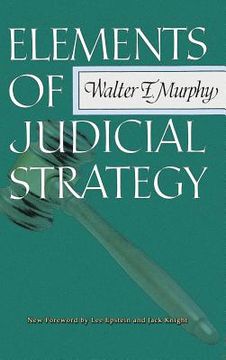 portada Elements of Judicial Strategy (en Inglés)