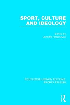 portada Sport, Culture and Ideology (en Inglés)