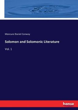 portada Solomon and Solomonic Literature: Vol. 1 (en Inglés)