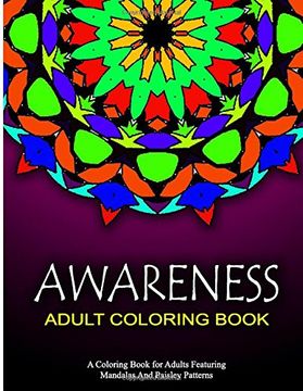 portada AWARENESS ADULT COLORING BOOKS - Vol.16: relaxation coloring books for adults: Volume 16