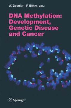 portada dna methylation: development, genetic disease and cancer (in English)