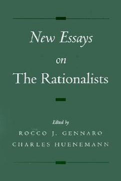 portada new essays on the rationalists (in English)