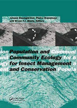 portada Population and Community Ecology for Insect Management and Conservation