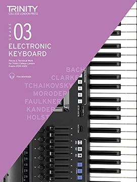 portada Trinity College London Electronic Keyboard Exam Pieces & Technical Work 2019-2022: Grade 3 