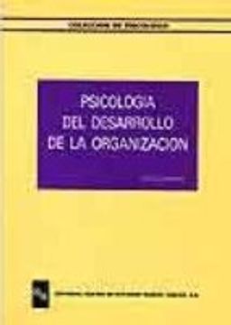 portada Psicología Del Desarrollo de La Organización (Manuales) (in Spanish)