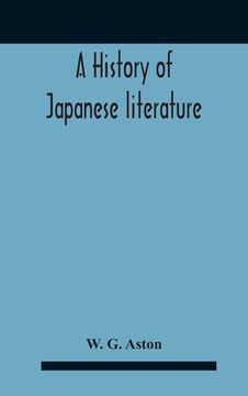 portada A History Of Japanese Literature (en Inglés)
