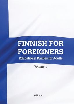 portada Finnish For Foreigners: Educational Puzzles for Adults Volume 1 