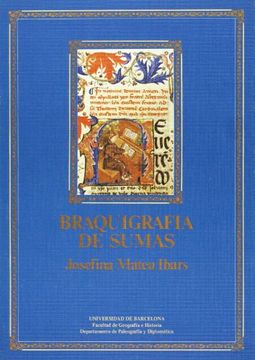 portada Braquigrafia De Sumas (Rubrica : palaeographica et diplomatica studia)