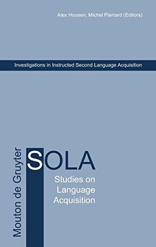 portada Investigations in Instructed Second Language Acquisition (Studies on Language Acquisition [Sola]) (en Inglés)