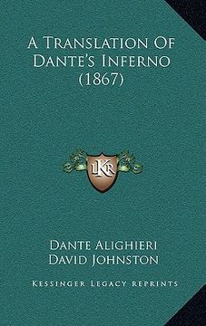 portada a translation of dante's inferno (1867) (in English)