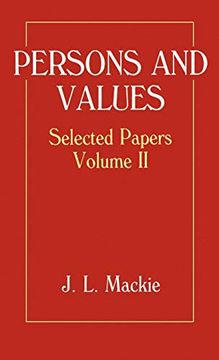 portada Persons and Values: Selected Papers Volume ii (Persons & Values) (en Inglés)