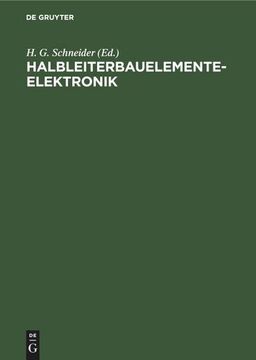 portada Halbleiterbauelementeelektronik (in German)