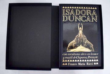 portada Isadora Duncan: con esculturas déco en bronce y marfil de Chiparus, Preiss, etc